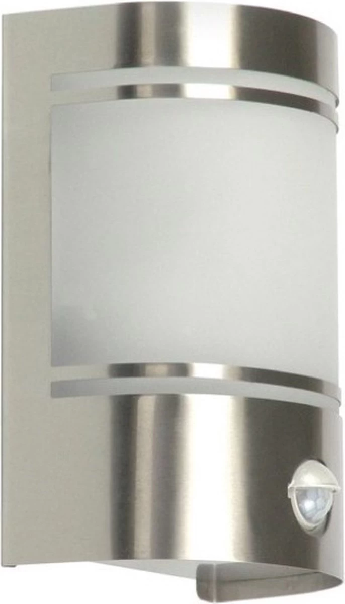 Smartwares Alicante Wandlamp – Roestvrijstaal – Bewegingssensor – E27 Fitting - 10.010.26 3 Smartwares Alicante Wandlamp – Roestvrijstaal – Bewegingssensor – E27 Fitting - 10.010.26