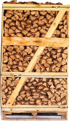 Haardhout Eiken Grote Pallet | 700 Kilogram | Ovengedroogd Brandhout Voor Open Haard Of Hout Kachel