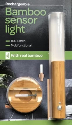 Merkloos Bamboo Sensor Licht 100 Lumen-rechargeable - Bamboo Sensor Light 100 Lumens Rechargeable -Philips Hue Winkel 699x1200 1