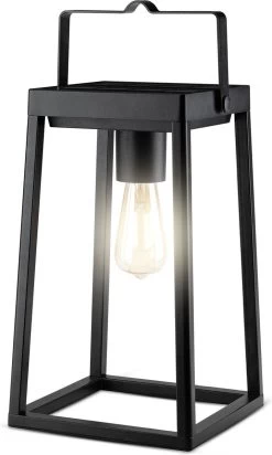 Tampa Solar Lantaarn, Tuinverlichting Op Zonneenergie, 3 Licht Modi, USB-C Oplaadbaar, IP44 Waterdicht Voor Tuindecoratie, Solar Tuinverlichting, Brendz