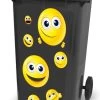 Stickervel Smiley, Fraaie En Grappige Smiley's Voor Op Je Kliko Container, Smiley, Coverart Kliko En Container Stickers. Smiley Vel. -Philips Hue Winkel 731x1200 2
