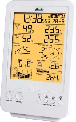 Alecto WS-4800 - Professioneel Weerstation Met Draadloze Buitensensor - 6-in-1 30 Alecto WS-4800 - Professioneel Weerstation Met Draadloze Buitensensor - 6-in-1 -Philips Hue Winkel 748x1200 4