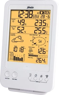 Alecto WS-4800 - Professioneel Weerstation Met Draadloze Buitensensor - 6-in-1 33 Alecto WS-4800 - Professioneel Weerstation Met Draadloze Buitensensor - 6-in-1 -Philips Hue Winkel 749x1200