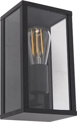 QAZQA Charlois - Industriele Wandlamp Voor Buiten - 1 Lichts - D 14 Cm - Zwart - Industrieel - Buitenverlichting -Philips Hue Winkel 753x1200 3