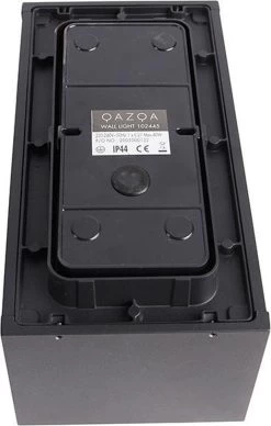 QAZQA Charlois - Industriele Wandlamp Voor Buiten - 1 Lichts - D 14 Cm - Zwart - Industrieel - Buitenverlichting -Philips Hue Winkel 764x1200 1