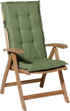 Madison Tuinstoelkussen Hoge Rug Basic Groen -Philips Hue Winkel 765x1200