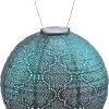Lumiz Solar Buitenlampion Bazaar Rond - Solar Tuinverlichting - 30 Cm - Zeeblauw -Philips Hue Winkel 765x1200 4