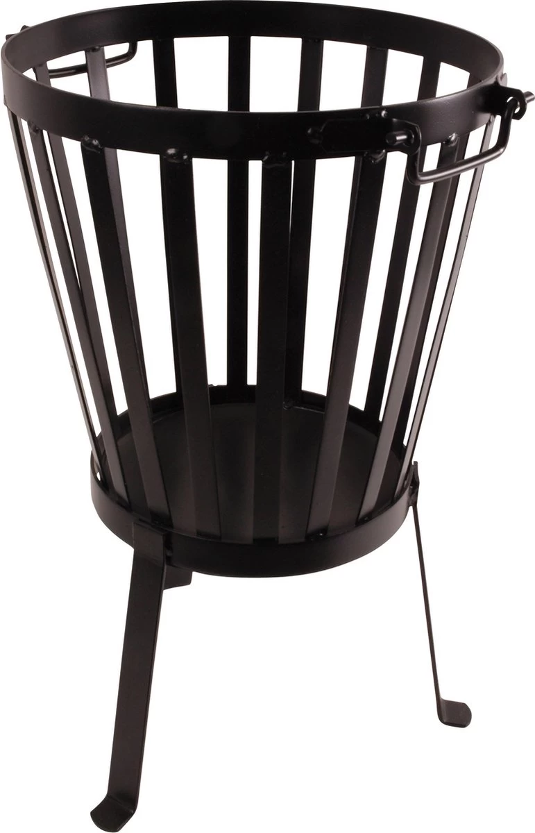 HEAT Outdoor Living Vuurkorf Straight Rond Zwart Staal - Vuurkorf - Vuurschaal BBQ - Vuurschaal Voor Buiten - Terraskachel - Tuinkachel - Terrashaard - Vuurkorf Voor Buiten - Vuurkorf BBQ - Vuurton - 35x35x56.8 Cm 4 HEAT Outdoor Living Vuurkorf Straight Rond Zwart Staal - Vuurkorf - Vuurschaal BBQ - Vuurschaal Voor Buiten - Terraskachel - Tuinkachel - Terrashaard - Vuurkorf Voor Buiten - Vuurkorf BBQ - Vuurton - 35x35x56.8 Cm - Afbeelding 2