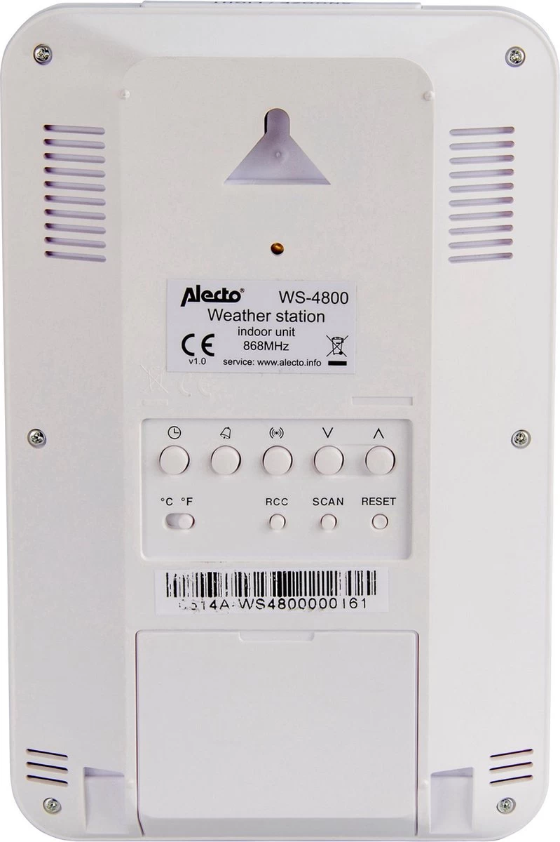 Alecto WS-4800 - Professioneel Weerstation Met Draadloze Buitensensor - 6-in-1 21 Alecto WS-4800 - Professioneel Weerstation Met Draadloze Buitensensor - 6-in-1 - Afbeelding 19