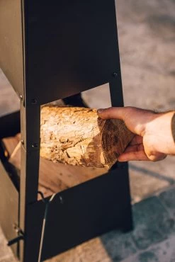 MaxxGarden Tuinhaard Grieks Archelos - Terrashaard - Vuurkorf - Terrasverwarmer - Terrasverwarming - Sfeerhaard - 35x35x100 Cm - Zwart -Philips Hue Winkel 801x1200 15