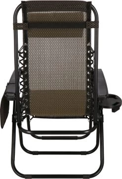 Springos Tuinstoel | Ligstoel | Opvouwbaar | Verstelbaar | Ergonomische Hoofdsteun | Bruin / Zwart -Philips Hue Winkel 816x1200