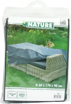 Nature - Tuinmeubelhoes - Beschermhoes Voor Loungebank - 2-zits - H60 X 170 X 90cm -Philips Hue Winkel 822x1200