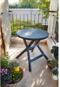 Allibert - Tuintafel - Oregon - Ø 70 Cm - Kunststof - Opklapbaar 10 Allibert - Tuintafel - Oregon - Ø 70 Cm - Kunststof - Opklapbaar -Philips Hue Winkel 825x1200