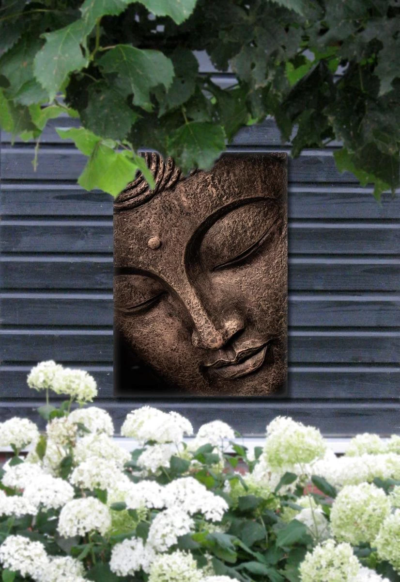 Graham & Brown - Boeddha - Tuinschilderij - 50x70 Cm 4 Graham & Brown - Boeddha - Tuinschilderij - 50x70 Cm - Afbeelding 2