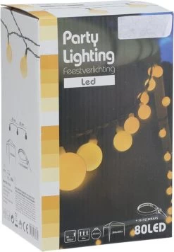 Feestverlichting - 80 Lampen - 16 Meter - Warm-wit -Philips Hue Winkel 832x1200