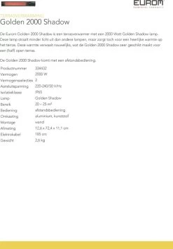 Eurom Golden 2500 Shadow Terrasverwarmer 23 Eurom Golden 2500 Shadow Terrasverwarmer -Philips Hue Winkel 836x1200 1