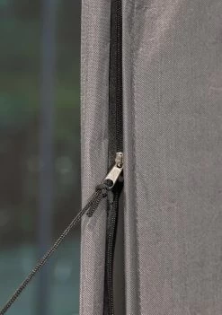 Weersbestendige Parasolhoes - Rond & Vierkant - Max. 3 X 3 M - Grijs / Antraciet - Stokparasol -Philips Hue Winkel 845x1200