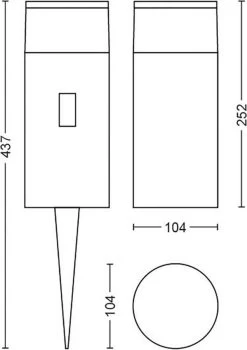 Philips Hue Calla Sokkellamp - Wit En Gekleurd Licht - Zwart - Laag - Laagspanning - Uitbreiding -Philips Hue Winkel 846x1200 3