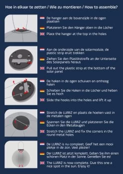 Lumiz Solar Buitenlampion Sashiko Diamond - Solar Tuinverlichting - 28 Cm - Licht Groen -Philips Hue Winkel 850x1200 1