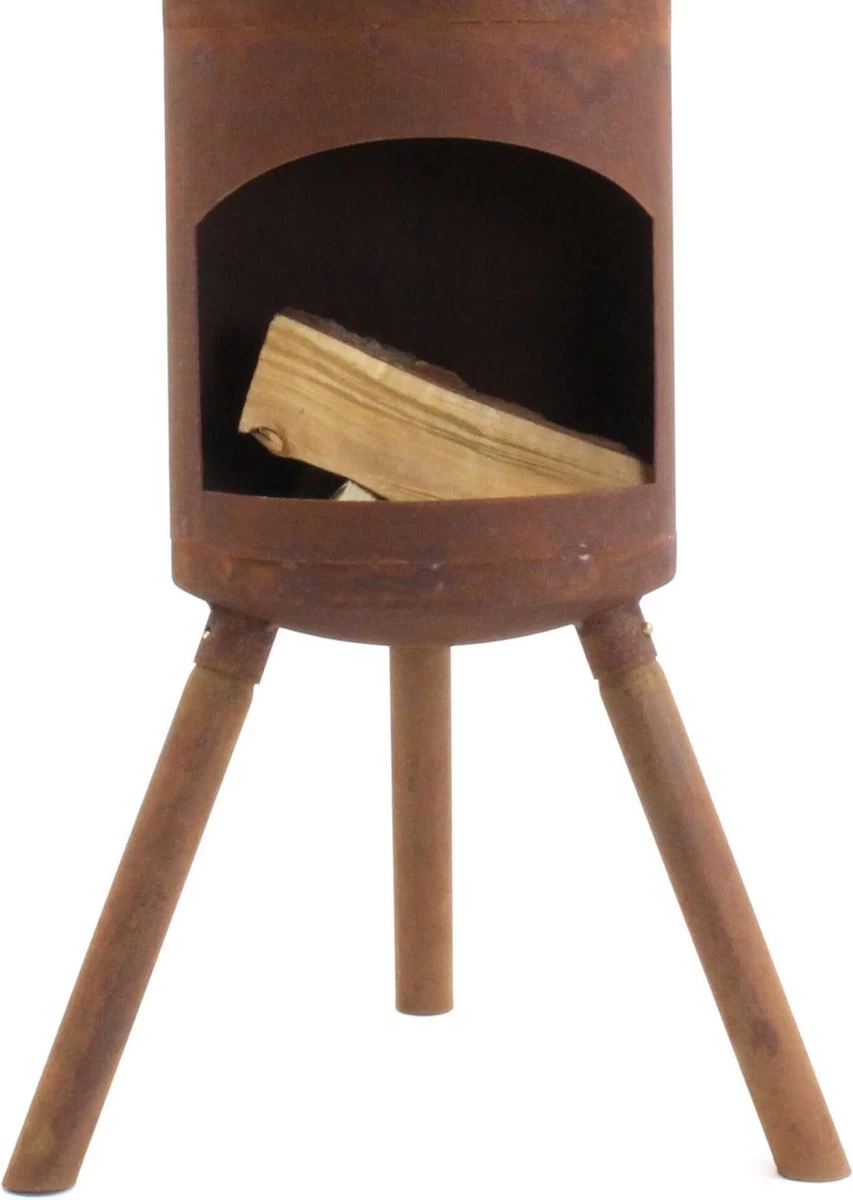 2L Home And Garden Tuinhaard Potkachel Small Roest - Industrieel Look - Kleur: Roestbruin 9 2L Home And Garden Tuinhaard Potkachel Small Roest - Industrieel Look - Kleur: Roestbruin - Afbeelding 7