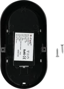 V-Tac Zwarte Ovale LED Plafondlamp Klein -Philips Hue Winkel 863x1200 1