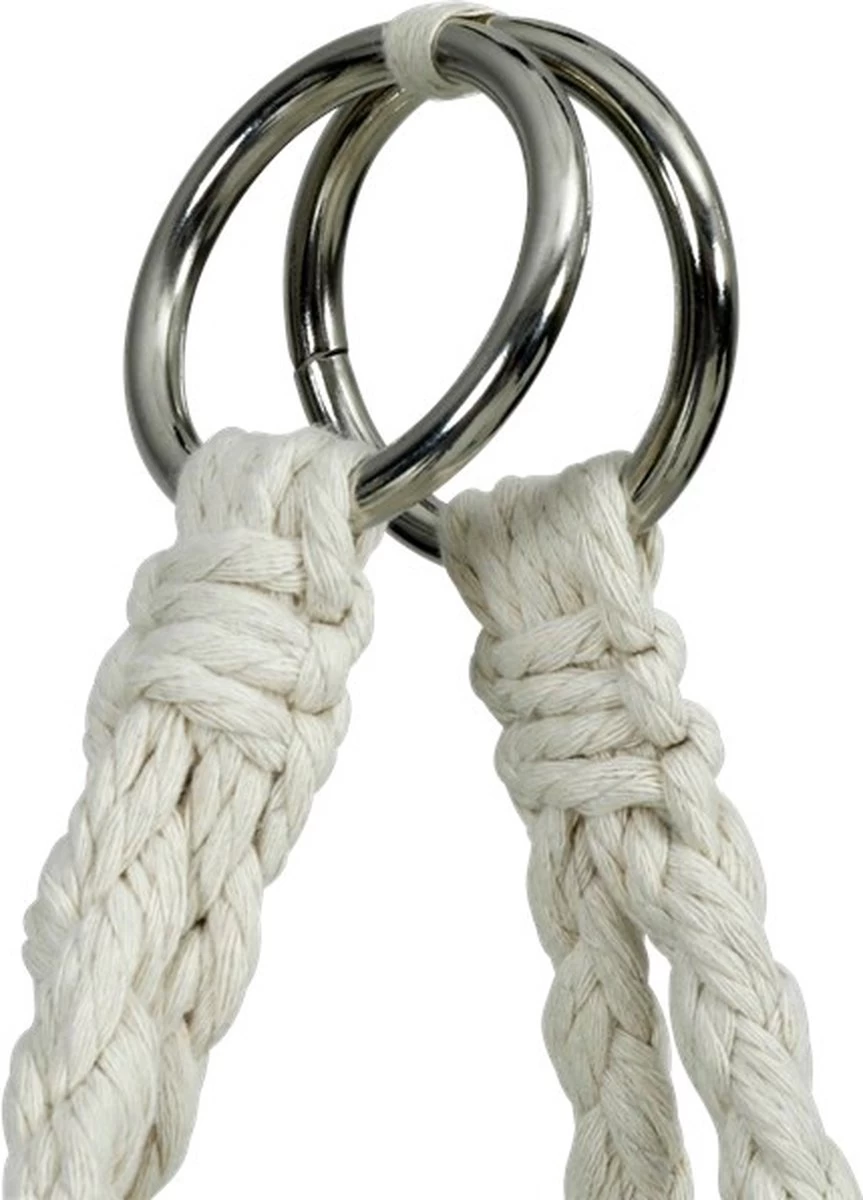 Macramé Hangstoel Beige - Beige Hangstoel - Hangstoel Touw - Hangstoel - Tot 110KG - Eenpersoons Hangstoel - Hang Stoel 1 Persoon - Hangstoel Voor Binnen - Hangstoel Zonder Standaard - Hangstoel Buiten 6 Macramé Hangstoel Beige - Beige Hangstoel - Hangstoel Touw - Hangstoel - Tot 110KG - Eenpersoons Hangstoel - Hang Stoel 1 Persoon - Hangstoel Voor Binnen - Hangstoel Zonder Standaard - Hangstoel Buiten - Afbeelding 4