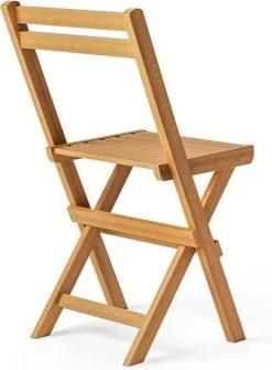 Bistro Set Hout Balkonset FSC – Patio Set Tuin – Houten Frans Tuinsetje – Kleine Tuinset – Complete Kleine Balkon Tafelset Met Gratis Bijzettafel – Hardhout FSC Balkonstoelen & Balkon Tafel - Tuintafel En Stoelen - Bistroset Van Hout – Balcony Set -Philips Hue Winkel 884x1200