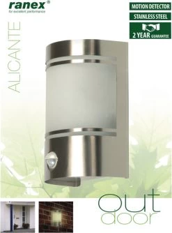 Smartwares Alicante Wandlamp – Roestvrijstaal – Bewegingssensor – E27 Fitting - 10.010.26 28 Smartwares Alicante Wandlamp – Roestvrijstaal – Bewegingssensor – E27 Fitting - 10.010.26 -Philips Hue Winkel 887x1200 3