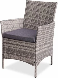 Alice's Garden Loungeset Moltès - 4 Plaatsen - Wicker - Kleine Set - Tinten Grijs/grijs -Philips Hue Winkel 889x1200 2