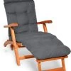 Beautissu Deckchair Kussen 200x50x8 Cm - Ligstoelkussen Antraciet - Matraskussen Voor Hangmatten En Tuin-/terrasstoelen - Flair DC -Philips Hue Winkel 897x1200 2