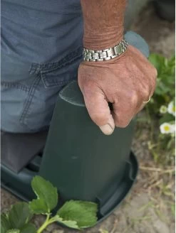 Nature - Tuinkruk 2-in-1 - Tuinzit/-knielkruk - Tuin Werkbank - Grijs - H34 X 66 X 25cm -Philips Hue Winkel 904x1200