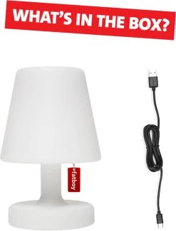 Fatboy Edison The Petit - Tafellamp Oplaadbaar - Nachtkastje Lamp - Kampeerlamp - Dimbaar En Draadloos -Philips Hue Winkel 913x1200 1