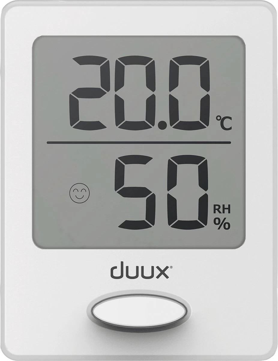 Duux Sense Thermometer + Hygrometer Binnen - Inclusief Batterij - Magnetisch 3 Duux Sense Thermometer + Hygrometer Binnen - Inclusief Batterij - Magnetisch