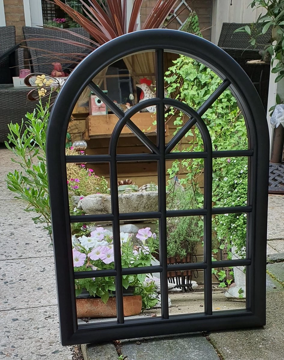 Tuinspiegel Gotische Buitenspiegel, Kerkraam, Tuin Spiegel Met Frame, Wandspiegel 60 X 46cm, Per Stuk Geleverd 11 Tuinspiegel Gotische Buitenspiegel, Kerkraam, Tuin Spiegel Met Frame, Wandspiegel 60 X 46cm, Per Stuk Geleverd - Afbeelding 9