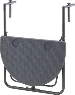 Balkontafel Cicala Inklapbaar 83,5x60x64 Cm Donkergrijs -Philips Hue Winkel 956x1200