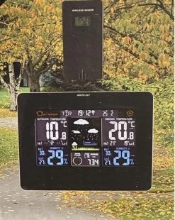 Nortec Nor-Tec Weerstation - Weerstation Voor Binnen En Buiten Met Draadloze Buitensensor - LCD-scherm Weerstation - Klok - Alarm - Kalender - Temperatuur Binnen En Buiten - Vrieswaarschuwing - Hygrometer - Barometer - Maanfase - Weersvoorspelling Obv Druk -Philips Hue Winkel 957x1200 2