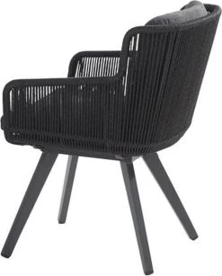 4 Seasons Outdoor 4SO Armstoel Flores Anthracite - 1 Stuk -Philips Hue Winkel 964x1200