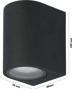 Hoftronic Smart Alvin - Smart LED Wandlamp - WiFi + Bluetooth - Downlight - GU10 5,5 Watt 400lm - RGBWW 16,5 Miljoen Kleuren - Slimme Muurlamp - Geschikt Als Binnen En Buiten Wandlamp - 3 Jaar Garantie -Philips Hue Winkel 964x1200 4