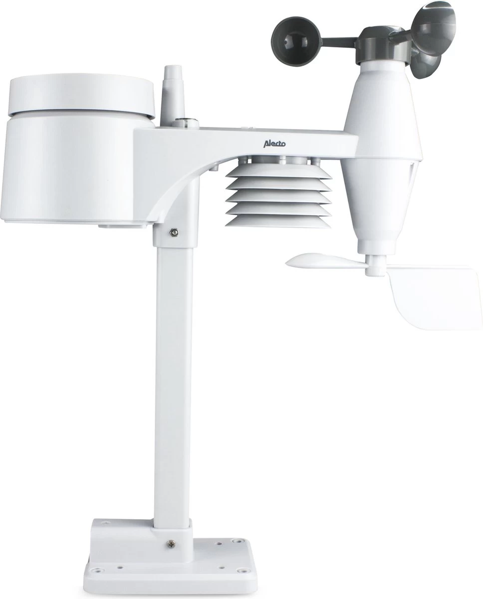 Alecto WS-4800 - Professioneel Weerstation Met Draadloze Buitensensor - 6-in-1 12 Alecto WS-4800 - Professioneel Weerstation Met Draadloze Buitensensor - 6-in-1 - Afbeelding 10