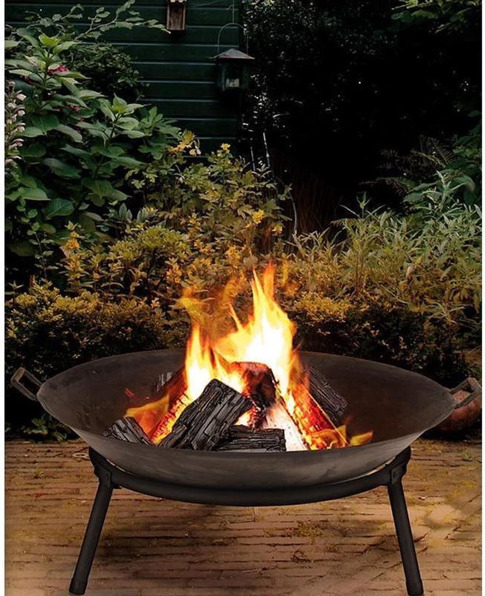 Ambiance Gietijzeren Vuurschaal - Ø 60 Cm 6 Ambiance Gietijzeren Vuurschaal - Ø 60 Cm - Afbeelding 4