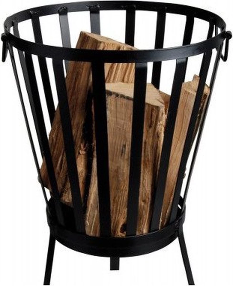 HEAT Outdoor Living Vuurkorf Straight Rond Zwart Staal - Vuurkorf - Vuurschaal BBQ - Vuurschaal Voor Buiten - Terraskachel - Tuinkachel - Terrashaard - Vuurkorf Voor Buiten - Vuurkorf BBQ - Vuurton - 35x35x56.8 Cm 3 HEAT Outdoor Living Vuurkorf Straight Rond Zwart Staal - Vuurkorf - Vuurschaal BBQ - Vuurschaal Voor Buiten - Terraskachel - Tuinkachel - Terrashaard - Vuurkorf Voor Buiten - Vuurkorf BBQ - Vuurton - 35x35x56.8 Cm