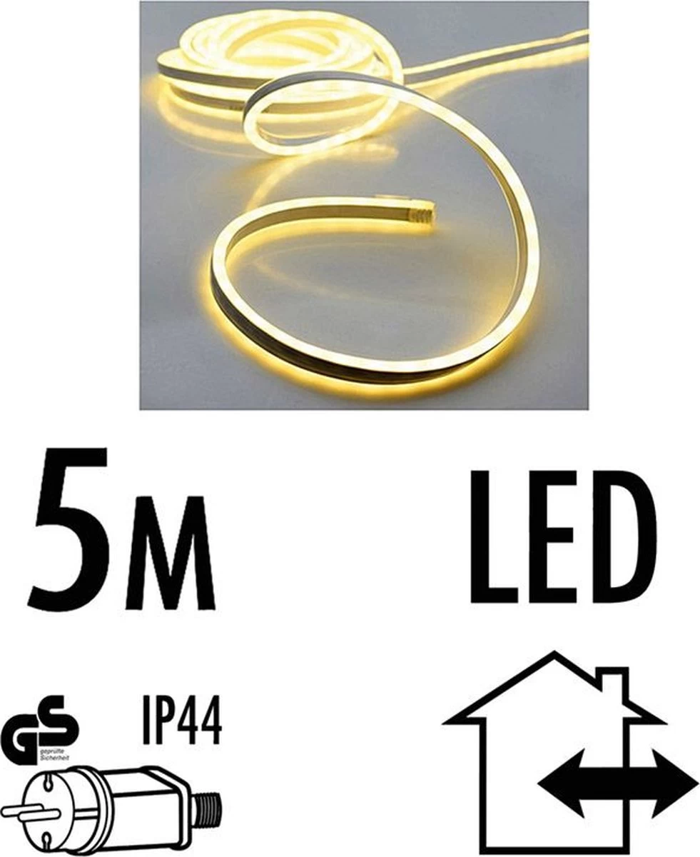 DecorativeLighting Lichtslang 5 Meter - 600 SMD-LED - Warm Wit 6 DecorativeLighting Lichtslang 5 Meter - 600 SMD-LED - Warm Wit - Afbeelding 4