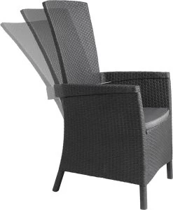 Allibert Vermont Verstelbare Tuinstoel - 64x68x107cm - Grafiet 24 Allibert Vermont Verstelbare Tuinstoel - 64x68x107cm - Grafiet -Philips Hue Winkel 992x1200 9