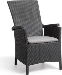 Allibert Vermont Verstelbare Tuinstoel - 64x68x107cm - Grafiet 35 Allibert Vermont Verstelbare Tuinstoel - 64x68x107cm - Grafiet -Philips Hue Winkel 998x1200