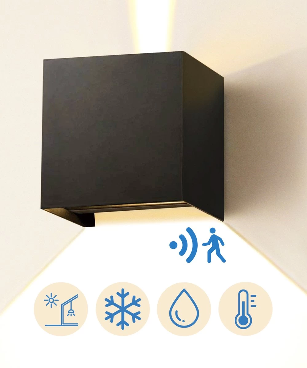 Buitenlamp Met Bewegingssensor - Buitenlamp Met Sensor - Wandlamp Buitenverlichting Met Sensor - Muurlamp Voor Binnen En Buiten 3 Buitenlamp Met Bewegingssensor - Buitenlamp Met Sensor - Wandlamp Buitenverlichting Met Sensor - Muurlamp Voor Binnen En Buiten